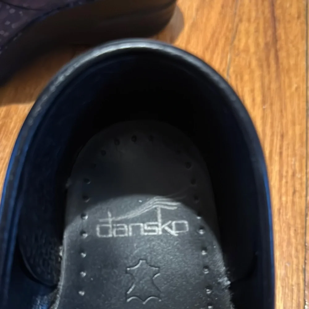 Dansko Patterned Clogs - Picture 2 of 8
